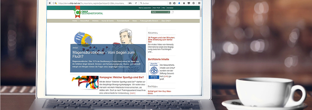 Corporate Health Intranet & Learning Platform
