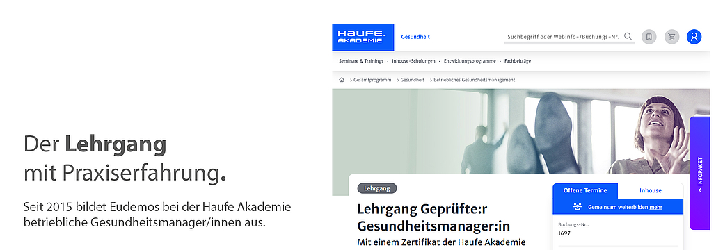 Ausbildung zum Gesundheitsmanager